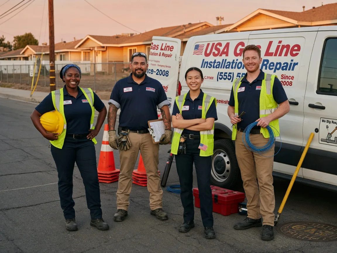 Gas Line Installation company in Delmont, PA